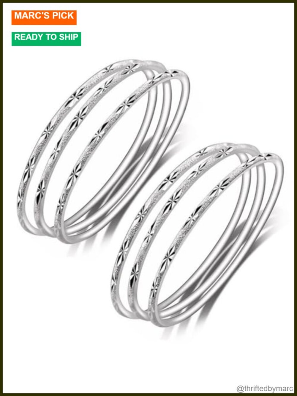 Silver Plated Adjustable Open Cuff Bangle Bracelet for Women Simple Fashion